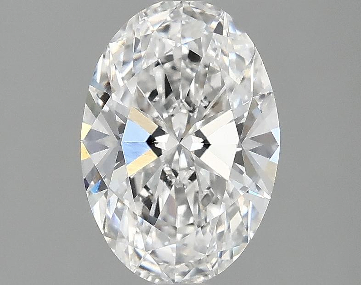 1.45 Carat Oval Shaped Ideal Cut VVS2 IGI Certified Lab Grown Diamond