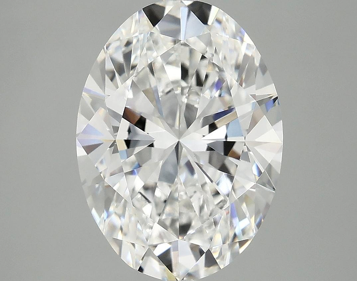 3.96 Carat Oval Shaped Excellent Cut VVS2 IGI Certified Lab Grown Diamond