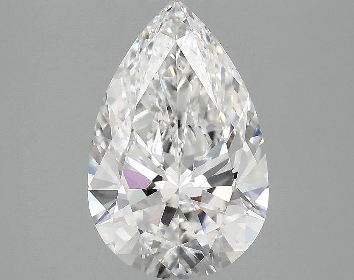 2.03 Carat Pear Shaped Ideal Cut VS1 IGI Certified Lab Grown Diamond