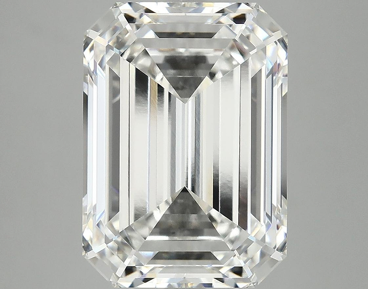 7.17 Carat Emerald Shaped Ideal Cut VVS2 IGI Certified Lab Grown Diamond