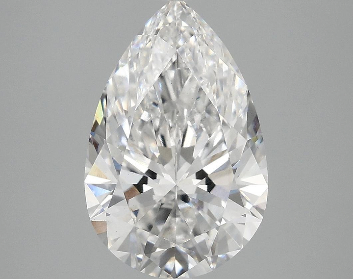 3.07 Carat Pear Shaped Ideal Cut VS2 IGI Certified Lab Grown Diamond