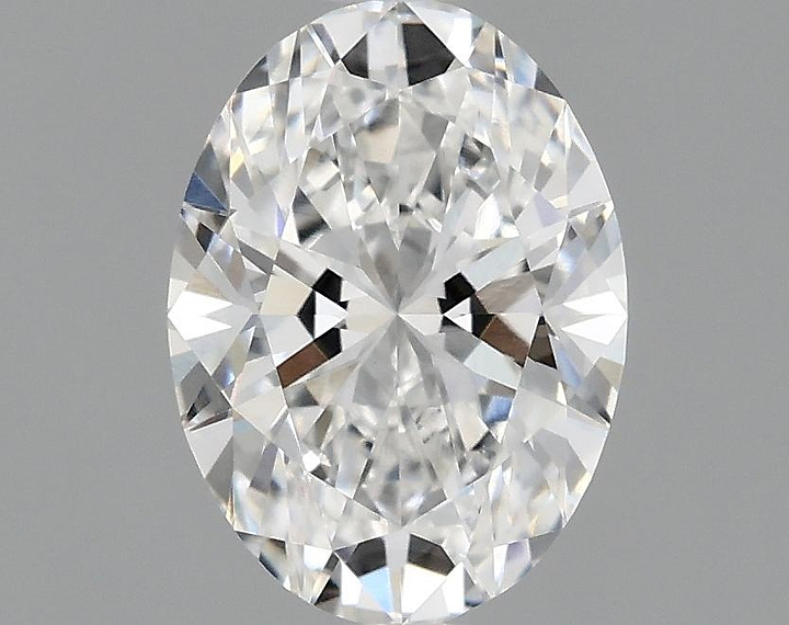 0.98 Carat Oval Shaped Excellent Cut VVS2 IGI Certified Lab Grown Diamond