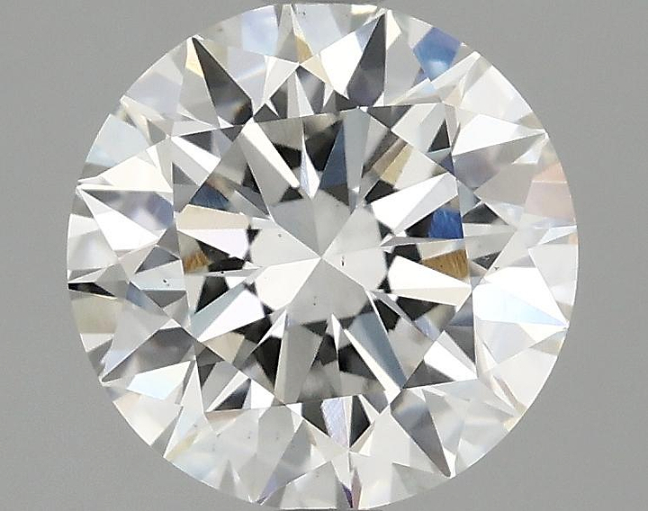 2.08 Carat Round Shaped Ideal Cut VS2 IGI Certified Lab Grown Diamond