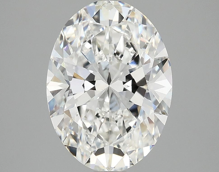 3.05 Carat Oval Shaped Ideal Cut VVS2 IGI Certified Lab Grown Diamond