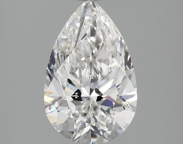 2.02 Carat Pear Shaped Ideal Cut VS1 IGI Certified Lab Grown Diamond