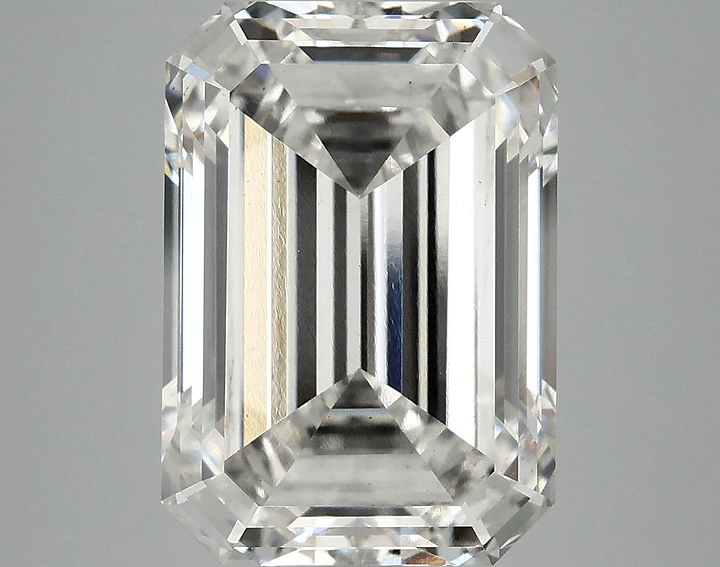 7.0 Carat Emerald Shaped Ideal Cut VS2 IGI Certified Lab Grown Diamond