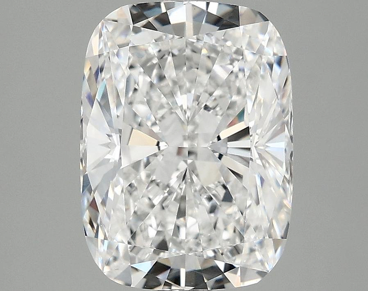 3.02 Carat Cushion Shaped Excellent Cut VVS2 IGI Certified Lab Grown Diamond