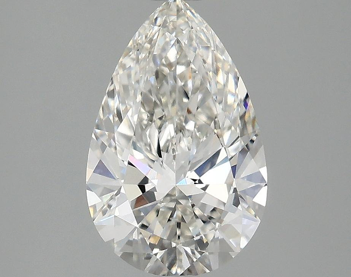 1.86 Carat Pear Shaped Ideal Cut VVS2 IGI Certified Lab Grown Diamond