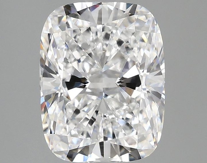2.87 Carat Cushion Shaped Excellent Cut VVS2 IGI Certified Lab Grown Diamond