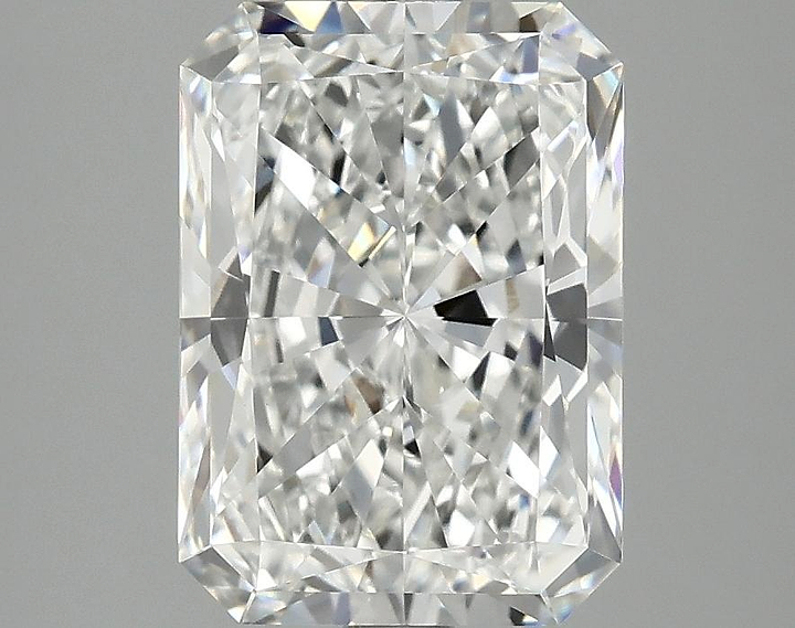 3.09 Carat Radiant Shaped Ideal Cut VVS2 IGI Certified Lab Grown Diamond