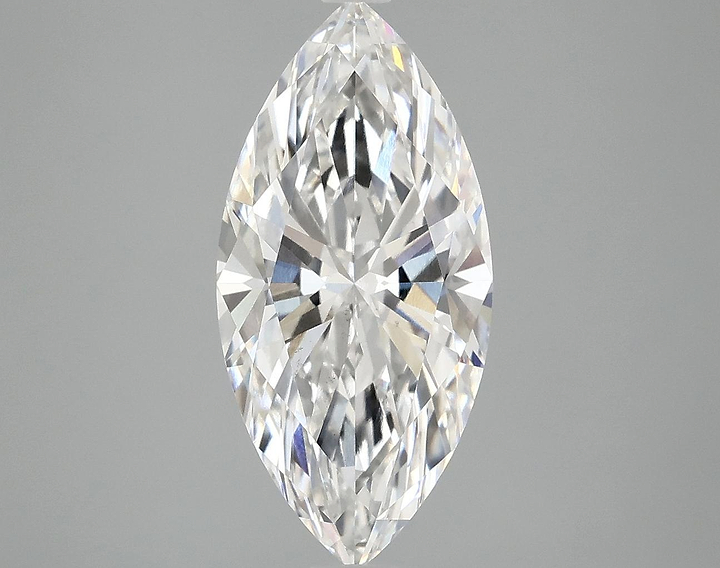 3.09 Carat Marquise Shaped Excellent Cut VS2 IGI Certified Lab Grown Diamond