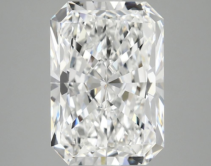 4.08 Carat Radiant Shaped Ideal Cut VVS2 IGI Certified Lab Grown Diamond