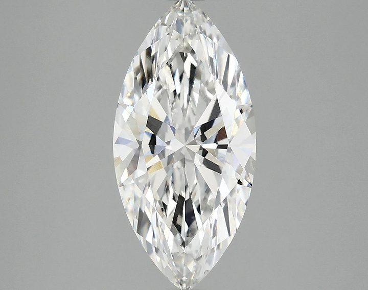 2.53 Carat Marquise Shaped Excellent Cut VS2 IGI Certified Lab Grown Diamond