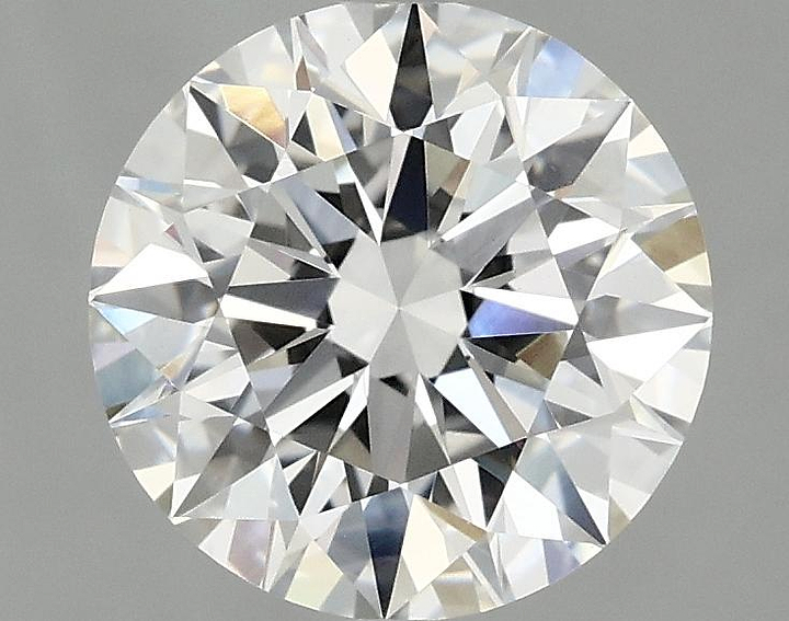 2.04 Carat Round Shaped Ideal Cut VVS2 IGI Certified Lab Grown Diamond