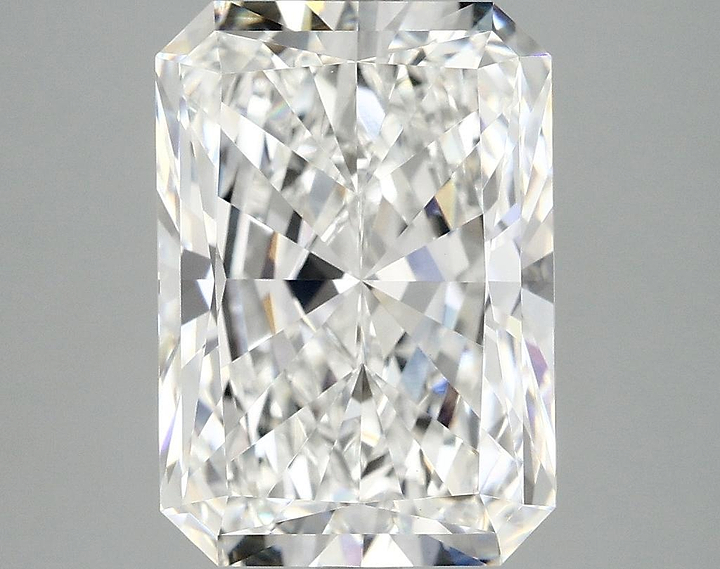 4.94 Carat Radiant Shaped Ideal Cut VVS2 IGI Certified Lab Grown Diamond