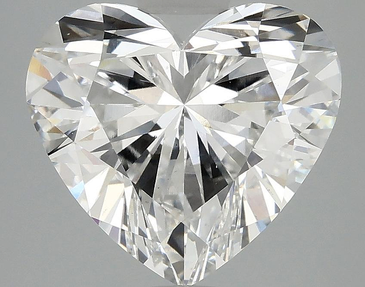3.79 Carat Heart Shaped Ideal Cut VS1 IGI Certified Lab Grown Diamond