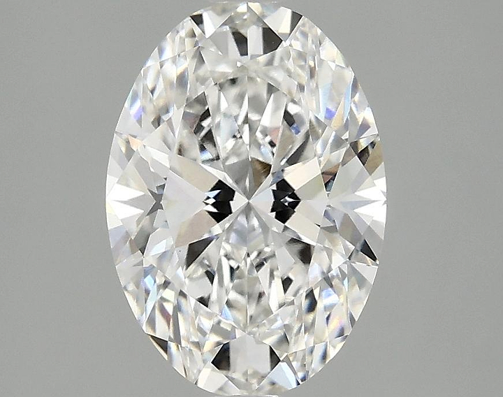 2.1 Carat Oval Shaped Ideal Cut VVS2 IGI Certified Lab Grown Diamond