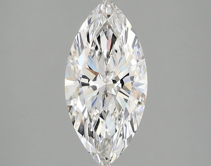 1.5 Carat Marquise Shaped Excellent Cut VVS2 IGI Certified Lab Grown Diamond