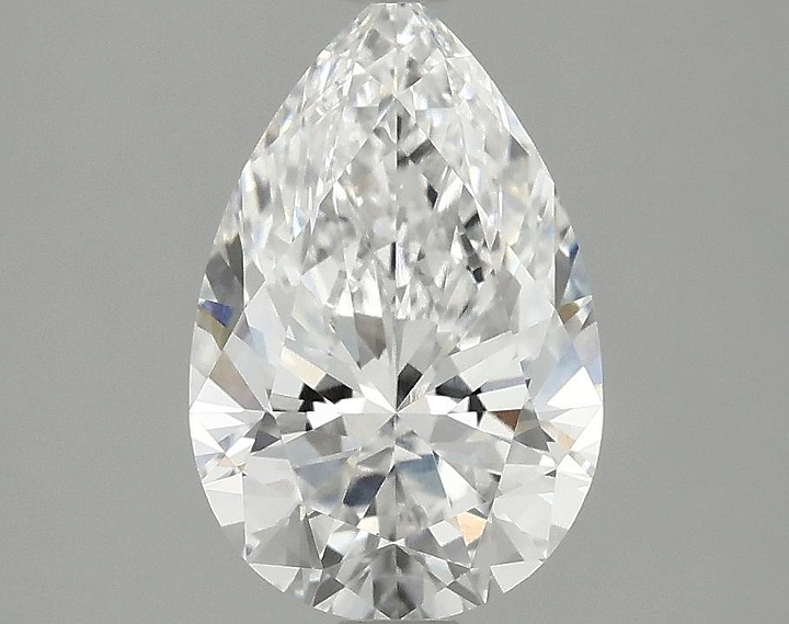 1.85 Carat Pear Shaped Excellent Cut VVS2 IGI Certified Lab Grown Diamond