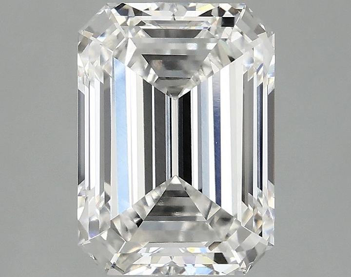 2.92 Carat Emerald Shaped Excellent Cut VVS2 IGI Certified Lab Grown Diamond