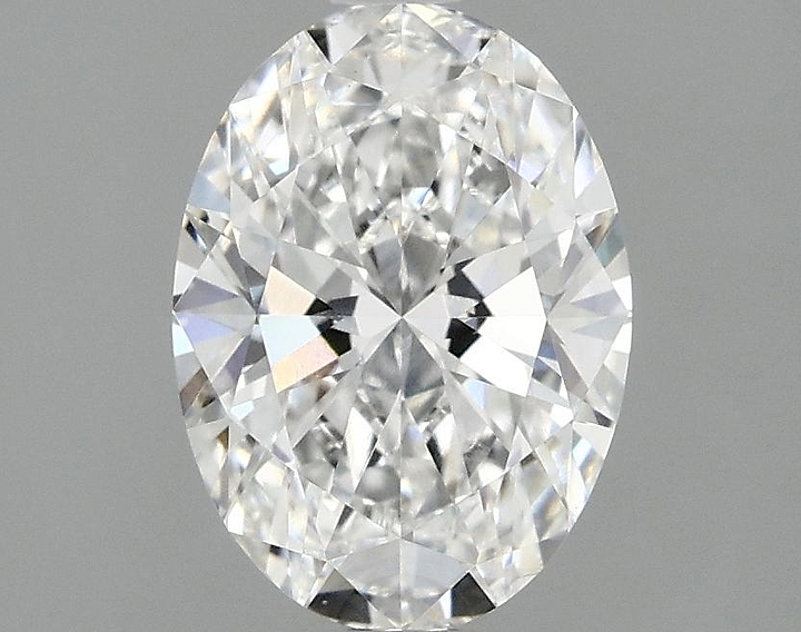 1.52 Carat Oval Shaped Ideal Cut VVS2 IGI Certified Lab Grown Diamond
