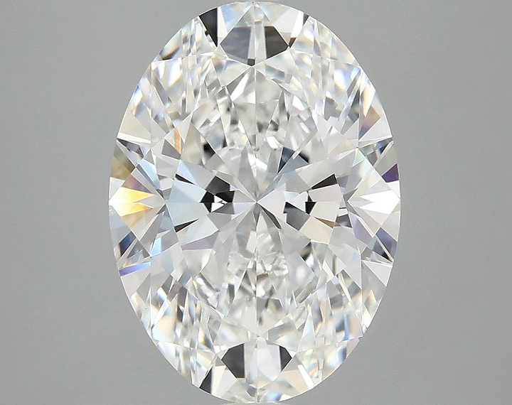 4.09 Carat Oval Shaped Ideal Cut VVS2 IGI Certified Lab Grown Diamond