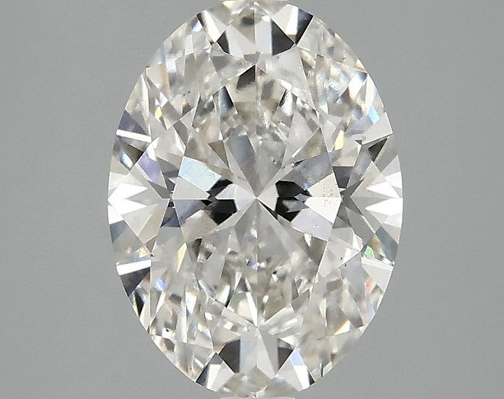 1.98 Carat Oval Shaped Excellent Cut SI1 IGI Certified Lab Grown Diamond