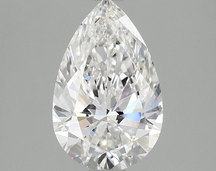 1.46 Carat Pear Shaped Ideal Cut VS1 IGI Certified Lab Grown Diamond