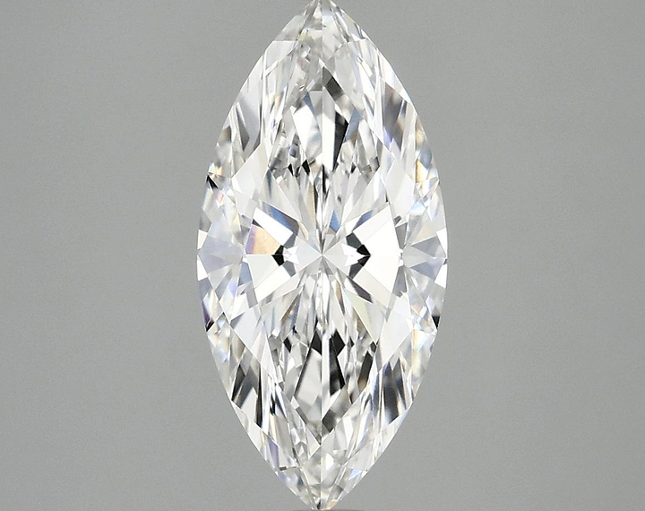 2.06 Carat Marquise Shaped Excellent Cut VVS1 IGI Certified Lab Grown Diamond