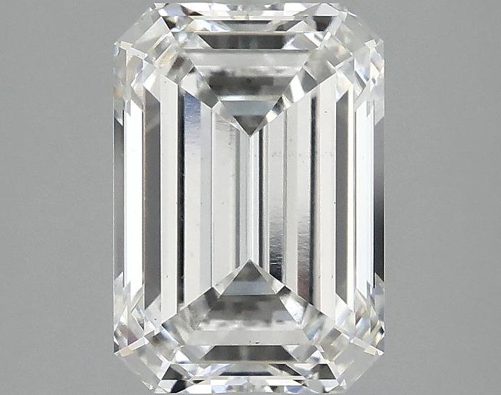 2.59 Carat Emerald Shaped Ideal Cut VS1 IGI Certified Lab Grown Diamond
