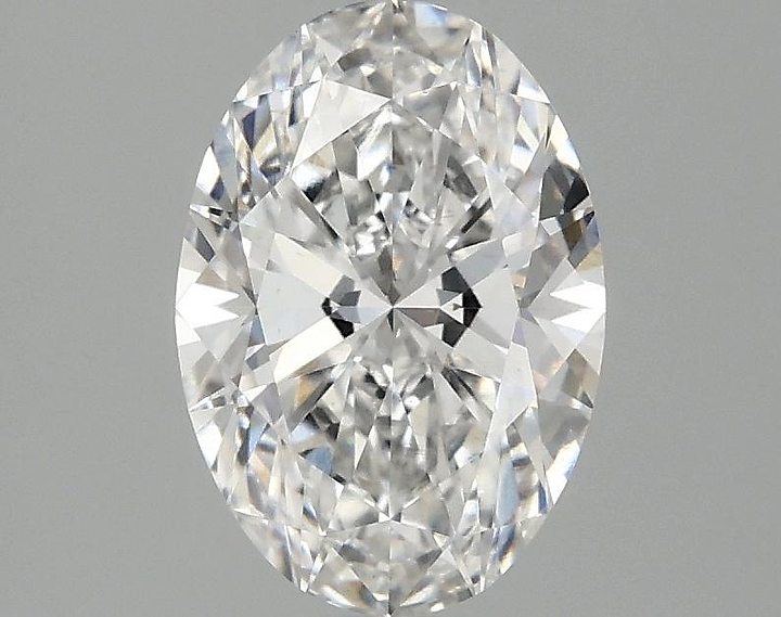 1.58 Carat Oval Shaped Ideal Cut VS2 IGI Certified Lab Grown Diamond