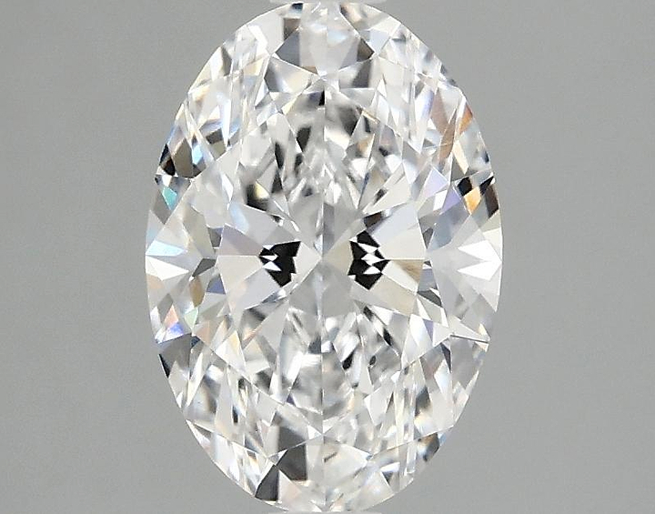 1.52 Carat Oval Shaped Ideal Cut VVS2 IGI Certified Lab Grown Diamond