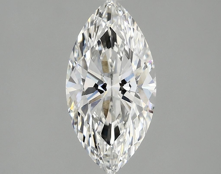 1.57 Carat Marquise Shaped Ideal Cut VVS2 IGI Certified Lab Grown Diamond