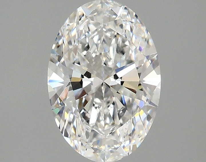 1.53 Carat Oval Shaped Ideal Cut VVS2 IGI Certified Lab Grown Diamond