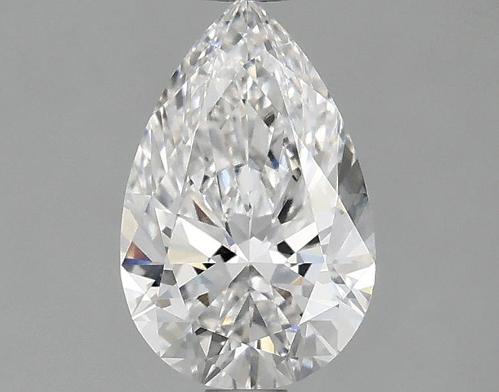 1.09 Carat Pear Shaped Ideal Cut VVS2 IGI Certified Lab Grown Diamond