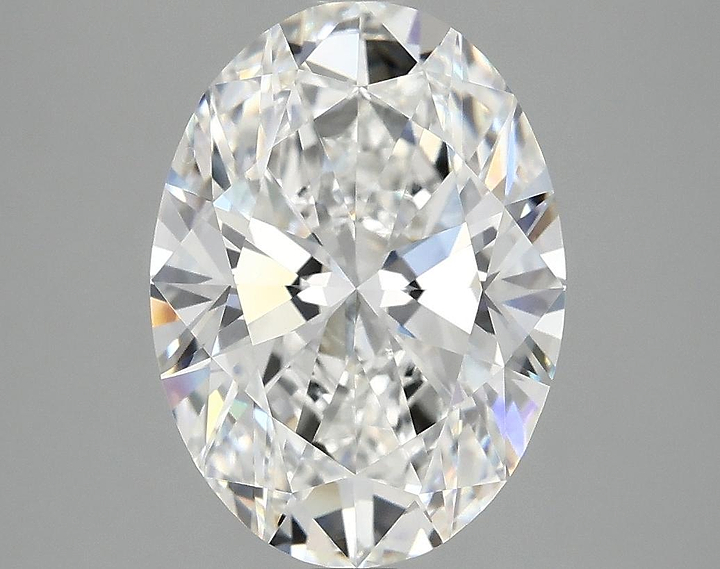 3.77 Carat Oval Shaped Excellent Cut VVS2 IGI Certified Lab Grown Diamond