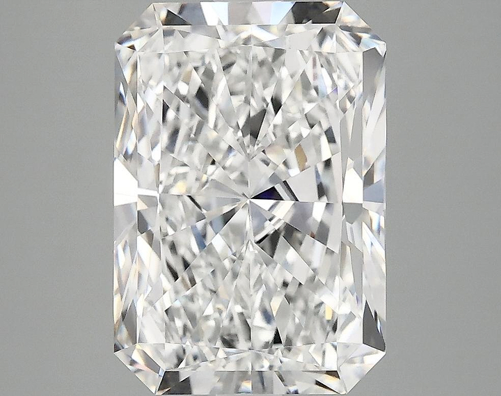 4.02 Carat Radiant Shaped Ideal Cut VVS2 IGI Certified Lab Grown Diamond