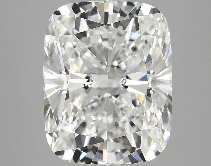 3.08 Carat Cushion Shaped Excellent Cut VVS2 IGI Certified Lab Grown Diamond