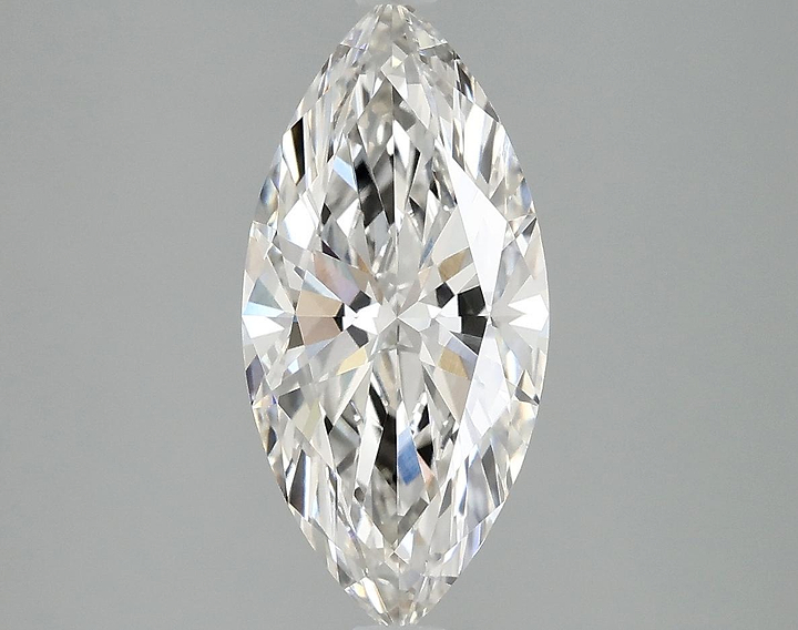 2.02 Carat Marquise Shaped Excellent Cut VVS2 IGI Certified Lab Grown Diamond