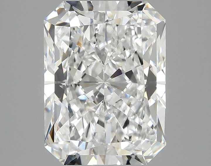 3.04 Carat Radiant Shaped Excellent Cut VVS2 IGI Certified Lab Grown Diamond