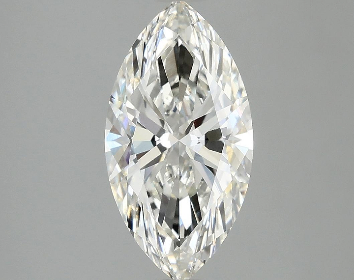 2.04 Carat Marquise Shaped Ideal Cut VVS2 IGI Certified Lab Grown Diamond