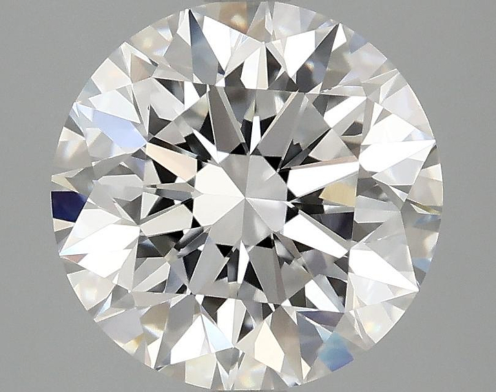 2.92 Carat Round Shaped Excellent Cut VS1 IGI Certified Lab Grown Diamond