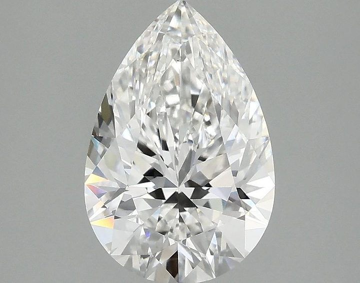 2.1 Carat Pear Shaped Excellent Cut VS1 IGI Certified Lab Grown Diamond