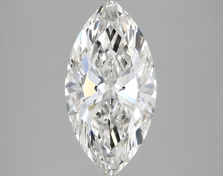 2.5 Carat Marquise Shaped Ideal Cut VS1 IGI Certified Lab Grown Diamond