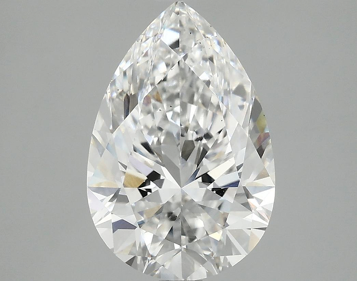 3.02 Carat Pear Shaped Excellent Cut VS2 IGI Certified Lab Grown Diamond