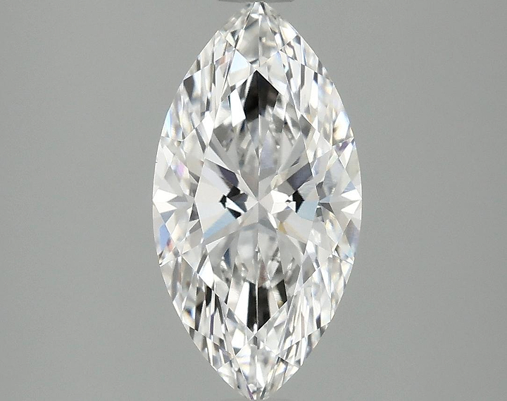 2.05 Carat Marquise Shaped Ideal Cut VVS2 IGI Certified Lab Grown Diamond