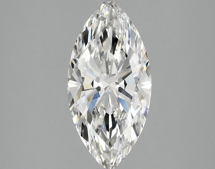 1.54 Carat Marquise Shaped Excellent Cut VVS2 IGI Certified Lab Grown Diamond