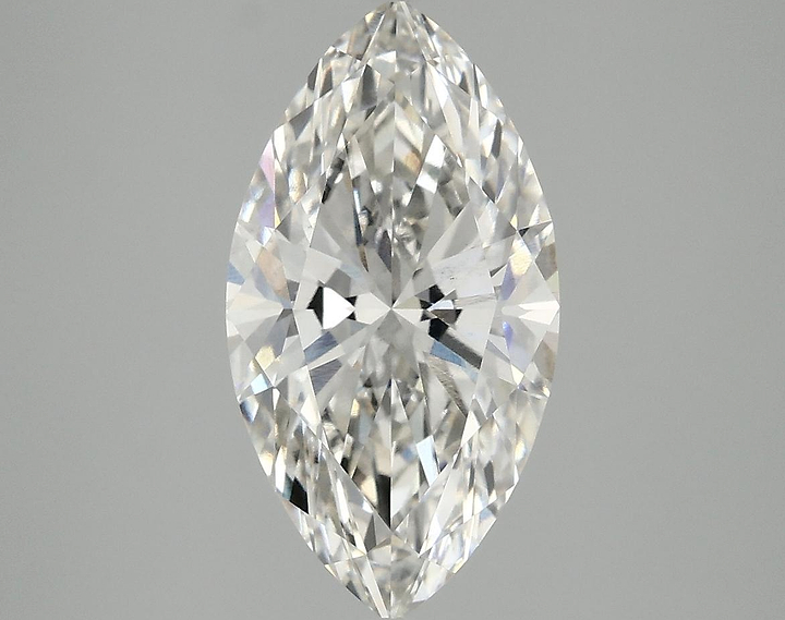 2.88 Carat Marquise Shaped Excellent Cut VS2 IGI Certified Lab Grown Diamond