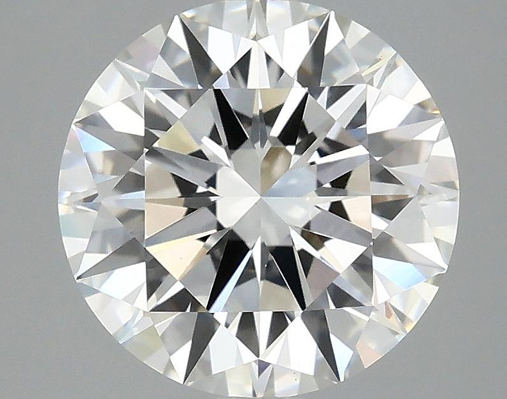 3.04 Carat Round Shaped Ideal Cut VS1 IGI Certified Lab Grown Diamond