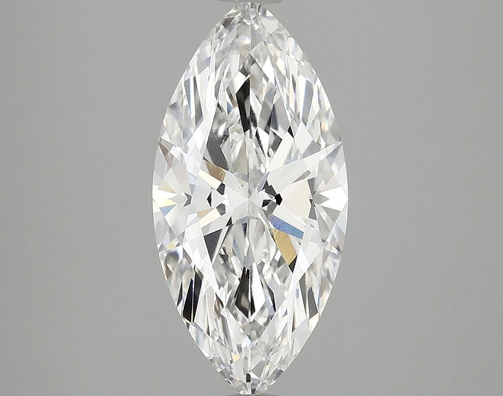 2.47 Carat Marquise Shaped Excellent Cut VS1 IGI Certified Lab Grown Diamond